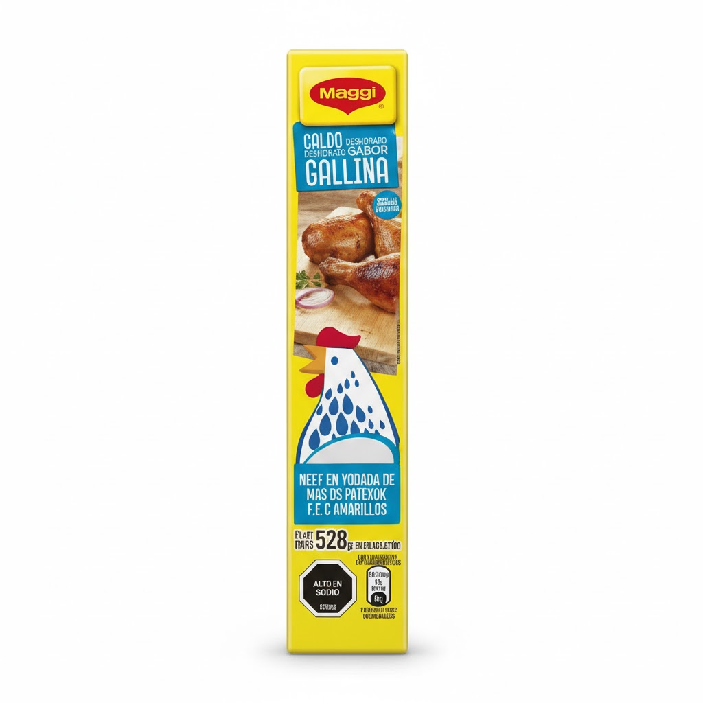 Cubo Maggi sabor Gallina de 10g