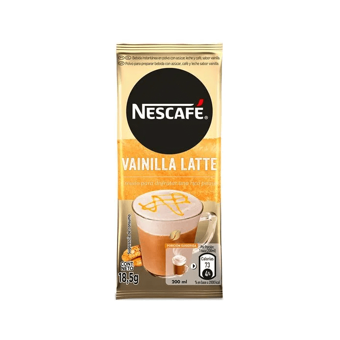 Nescafé 18,5 g sabor vainilla latte