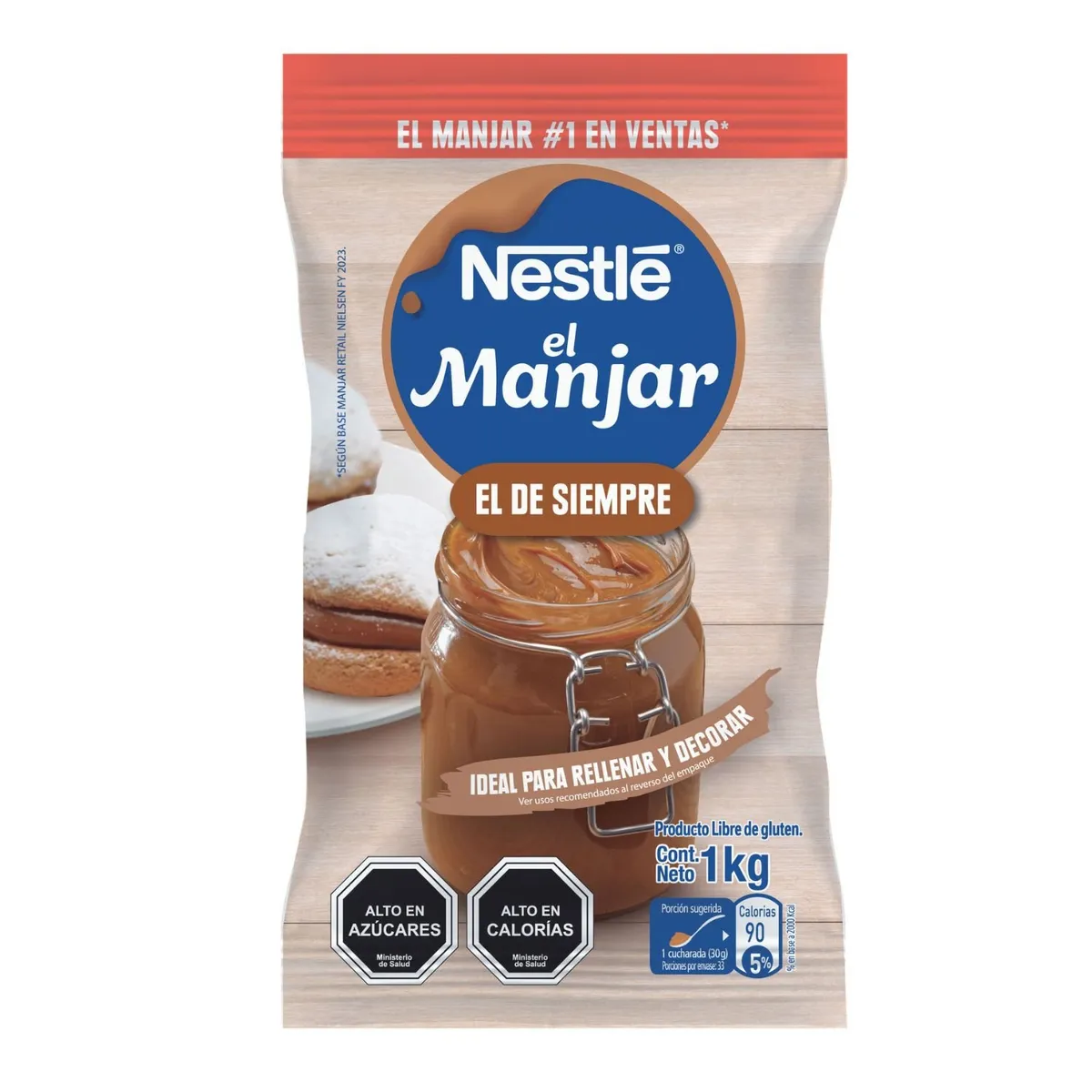 Nestlé el manjar el de siempre 1KG 